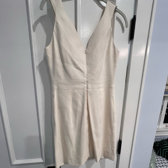 Milly v-neck dress linen - Picture 3 of 6